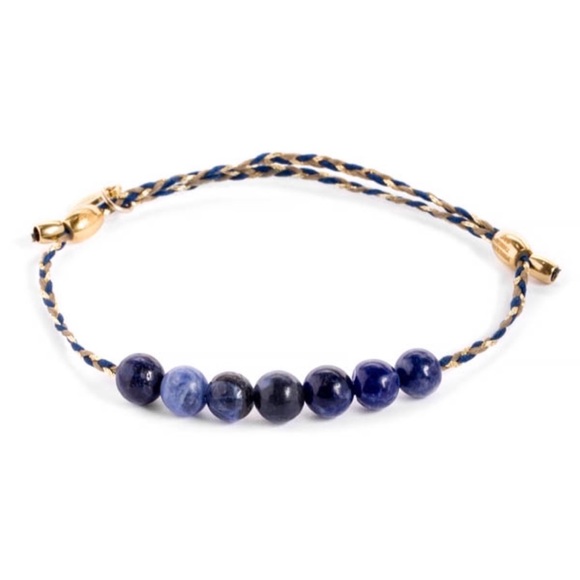 new Alex + Ani ꕥ Sodalite Gemstone Braid Bracelet - Picture 11 of 15